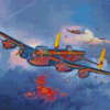 Avro Lancaster War Plane Diamond Painting Avro Lancaster War Plane Diamond Painting