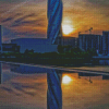 Bahrain Bay Manama United Tower Diamond Painting