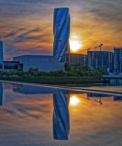 Bahrain Bay Manama United Tower Diamond Painting