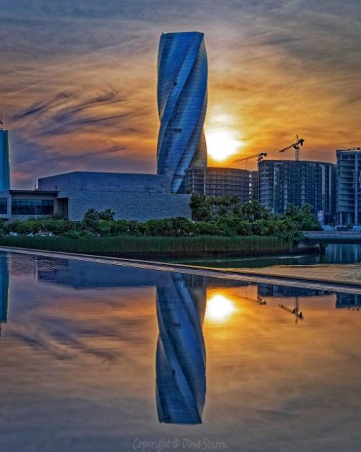 Bahrain Bay Manama United Tower Diamond Painting