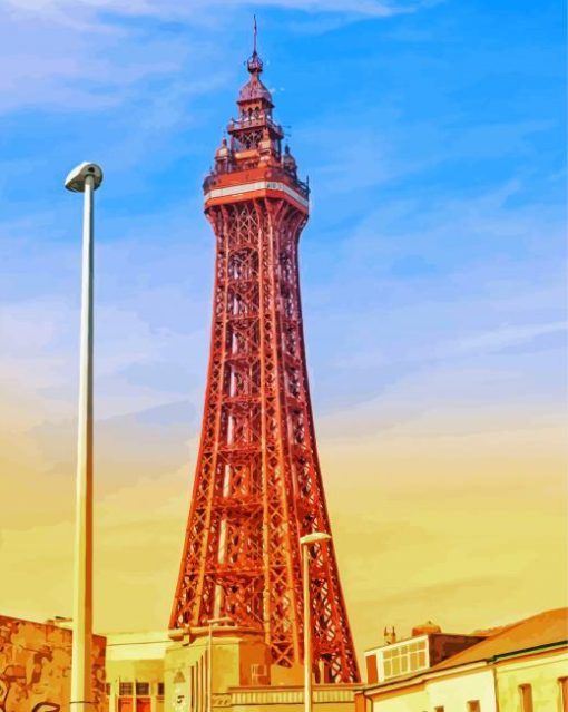 Blackpool Tower diamond painting