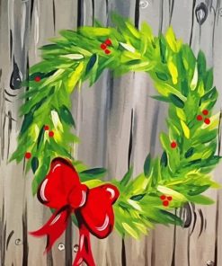 Christmas Wreath Diamond Painting