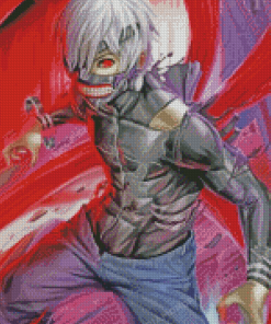 Ken Kaneki Diamond Painting