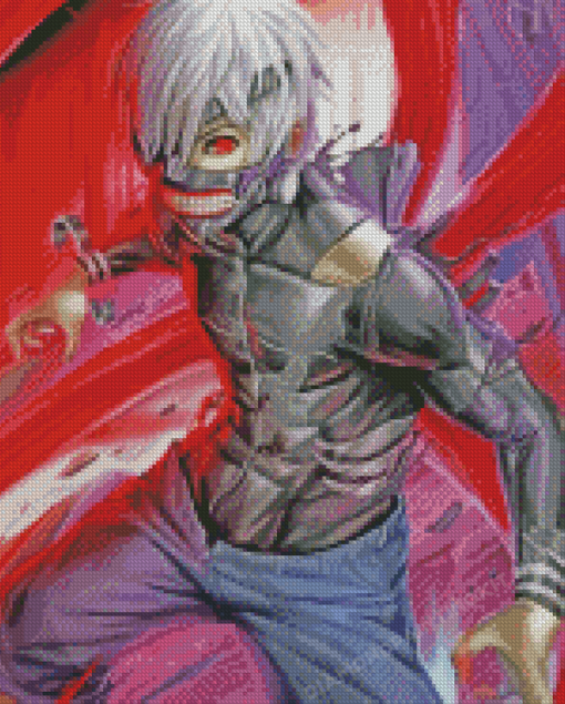 Ken Kaneki Diamond Painting