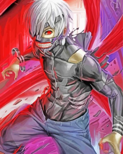 Ken Kaneki Diamond Painting