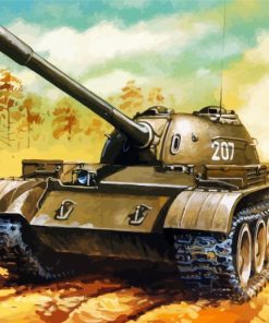 Military Tank Art Diamond Painting