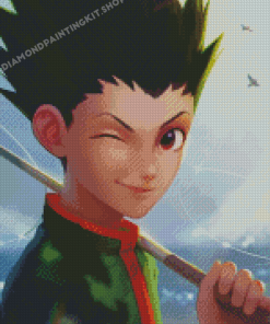 Aesthetic Gon Freecss Diamond Painting