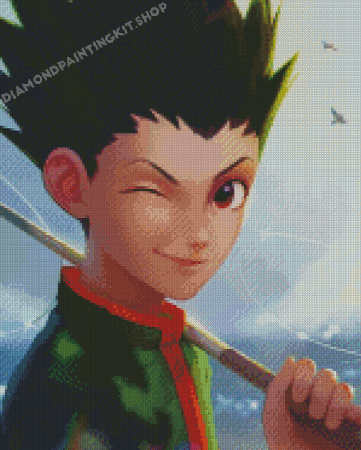 Aesthetic Gon Freecss Diamond Painting