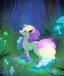 Ponyta Pokemon Diamond Painting