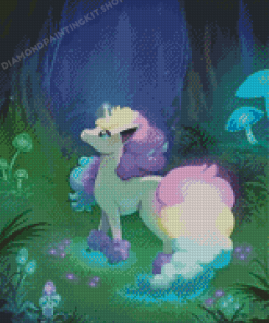 Ponyta Pokemon Diamond Painting