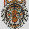 Tiger Mandala Diamond Painting