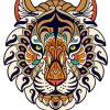 Tiger Mandala Diamond Painting