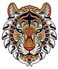 Tiger Mandala Diamond Painting