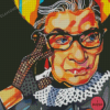 Ruth Bader Pop Art Diamond Painting