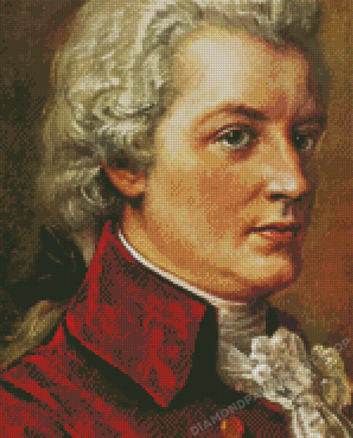 Vintage Mozart Diamond Painting