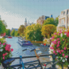 Amsterdam Canal Netherland Diamond painting