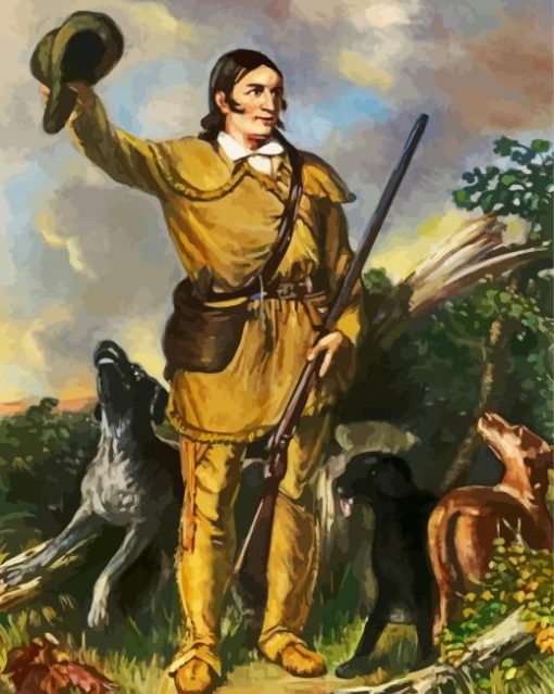 Davy Crockett Diamond Painting