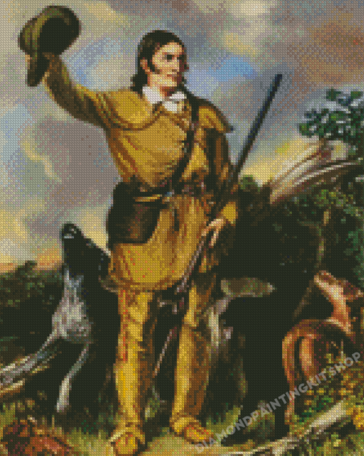 Davy Crockett Diamond Painting