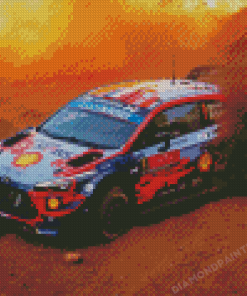 Desert Rally Race Diamond Painting