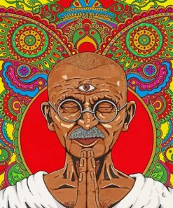 Gandhi Mandala Diamond Painting