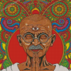 Gandhi Mandala Diamond Painting