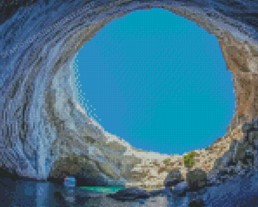 Kleftiko Milos Caves Greece Diamond Painting