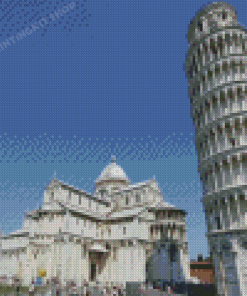 Leaning Tower Of Pisa Italy Diamond Painting