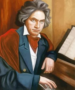 Ludwig Van Beethoven Portrait Diamond Painting