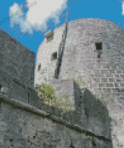 Martello Tower Exterior Looking Up Diamond Painting