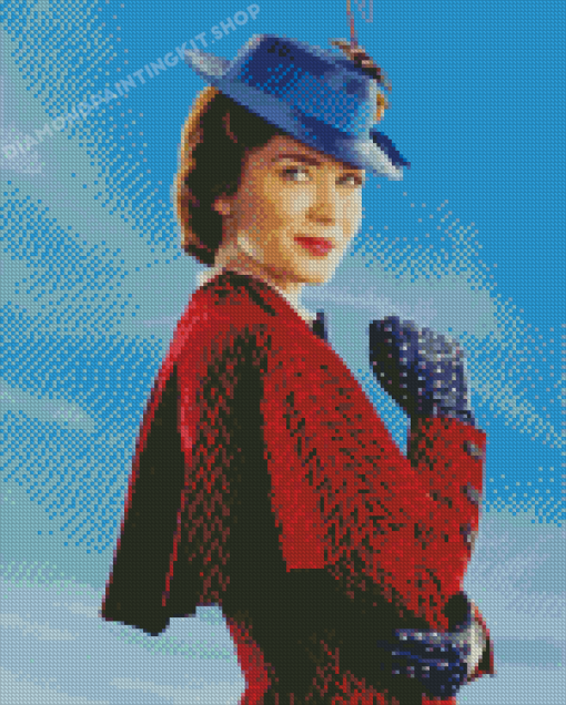 Mary Poppins Julie Andrews Diamond Painting