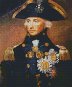 Vintage Horatio Admiral Nelson Diamond Painting