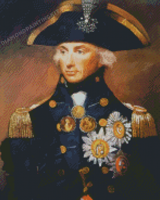 Vintage Horatio Admiral Nelson Diamond Painting