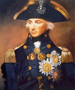 Vintage Horatio Admiral Nelson Diamond Painting