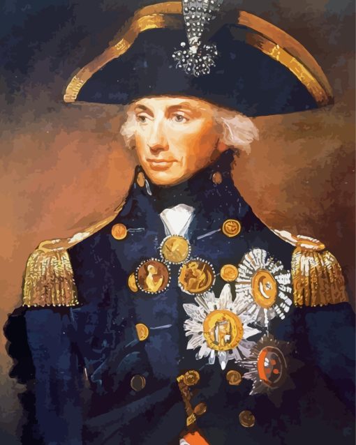 Vintage Horatio Admiral Nelson Diamond Painting