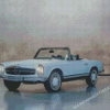 Classic Mercedes SL Diamond Painting