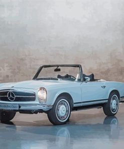 Classic Mercedes SL Diamond Painting