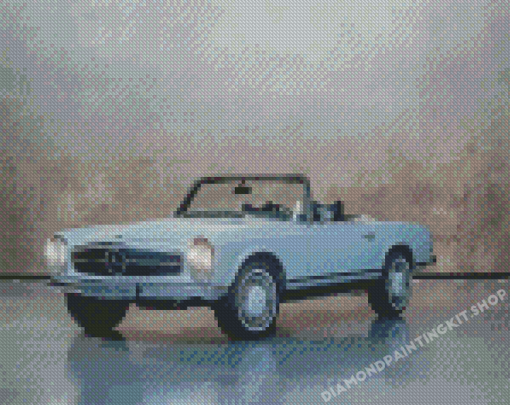 Classic Mercedes SL Diamond Painting