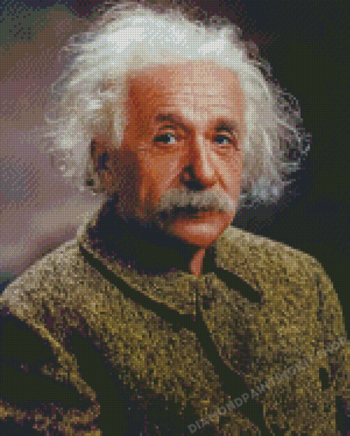 Albert Einstein Portrait Diamond Painting