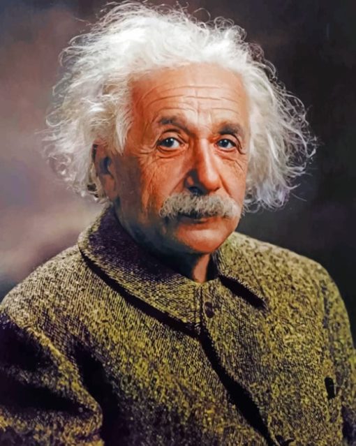 Albert Einstein Portrait Diamond Painting