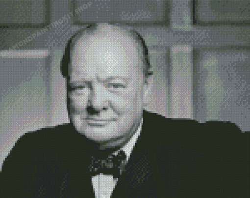 Churchill Winston Diamond Painting