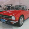 Classic Sport Triumph Car Diamond Painting