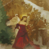 Gorgeous Christmas Angel Diamond Painting