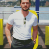 Handsome Kit Harington Diamond Painting