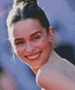 The Beautiful Actress Emilia Clarke Diamond Painting