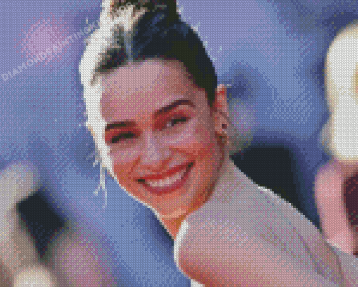 The Beautiful Actress Emilia Clarke Diamond Painting