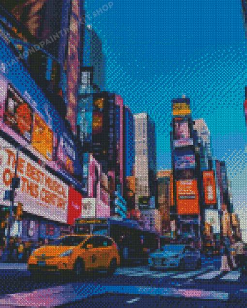 Times Square New York City Diamond Painting