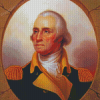 Vintage George Washington Diamond Painting