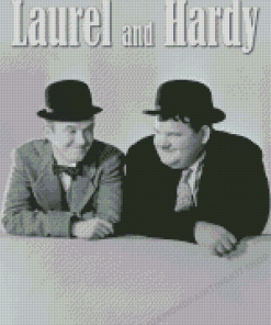 Laurel And Hardy Poster Diamond Painting