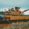 M1a1 Abrams Tank Diamond Painting