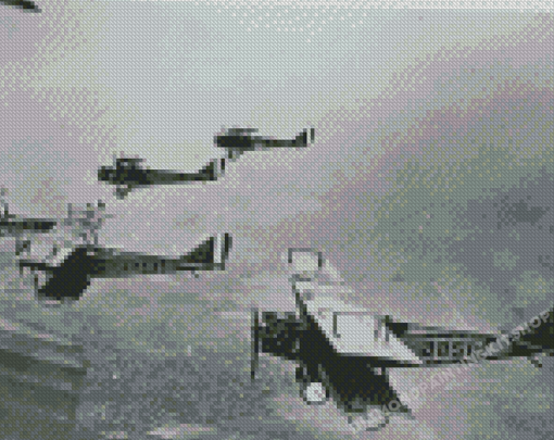 WW1 Planes Diamond Painting